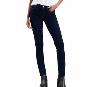 Levi’s Mid Rise Skinny Jean Dark Blue Size 4